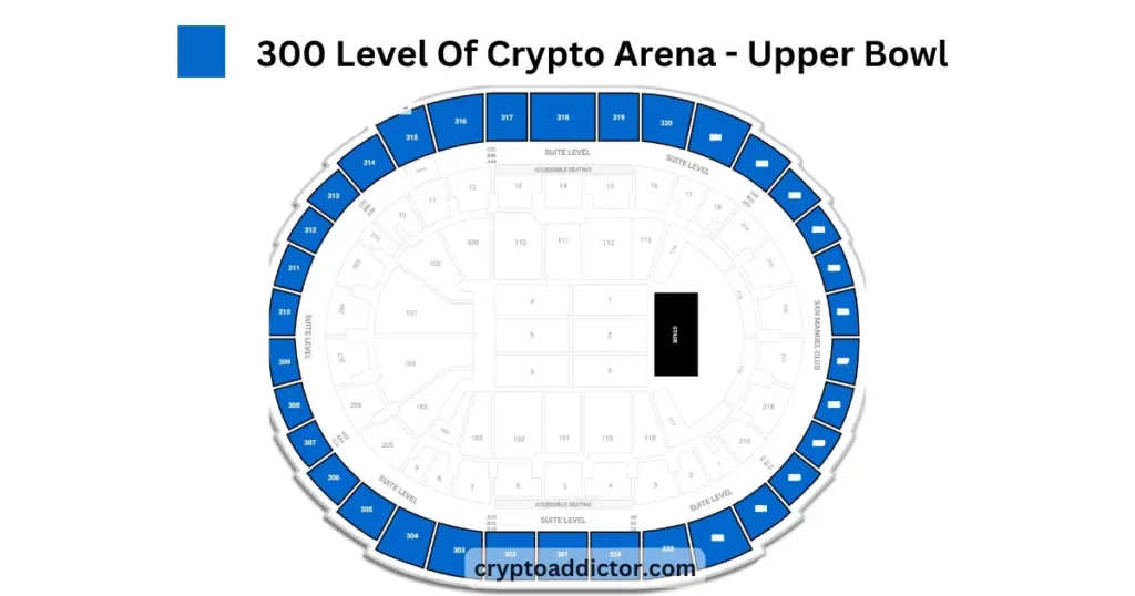 300 Level Of Crypto Arena - Upper Bowl
