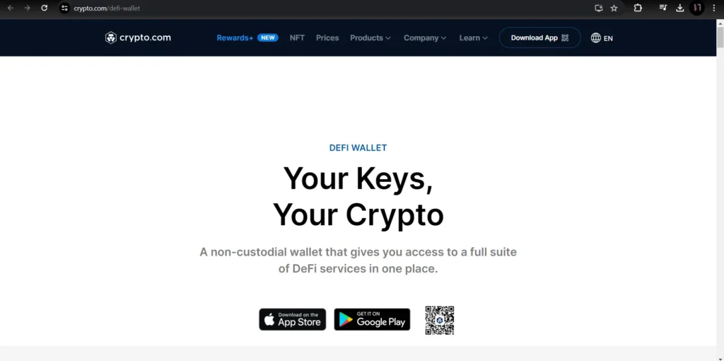 crypto.com DeFi Wallet
